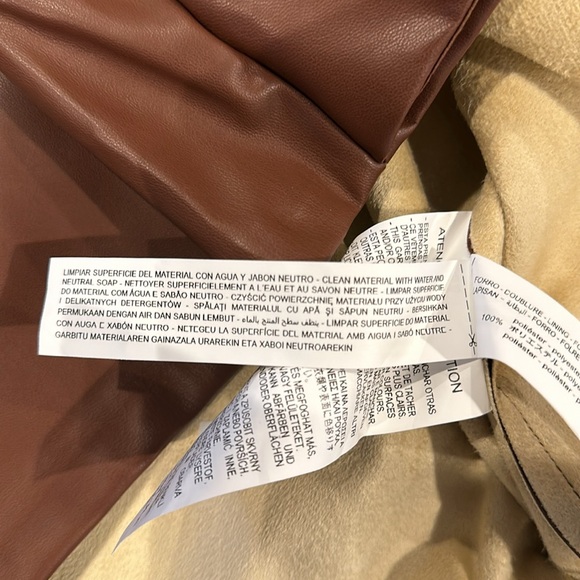 Brand new ZARA faux leather dress - Picture 10 of 11